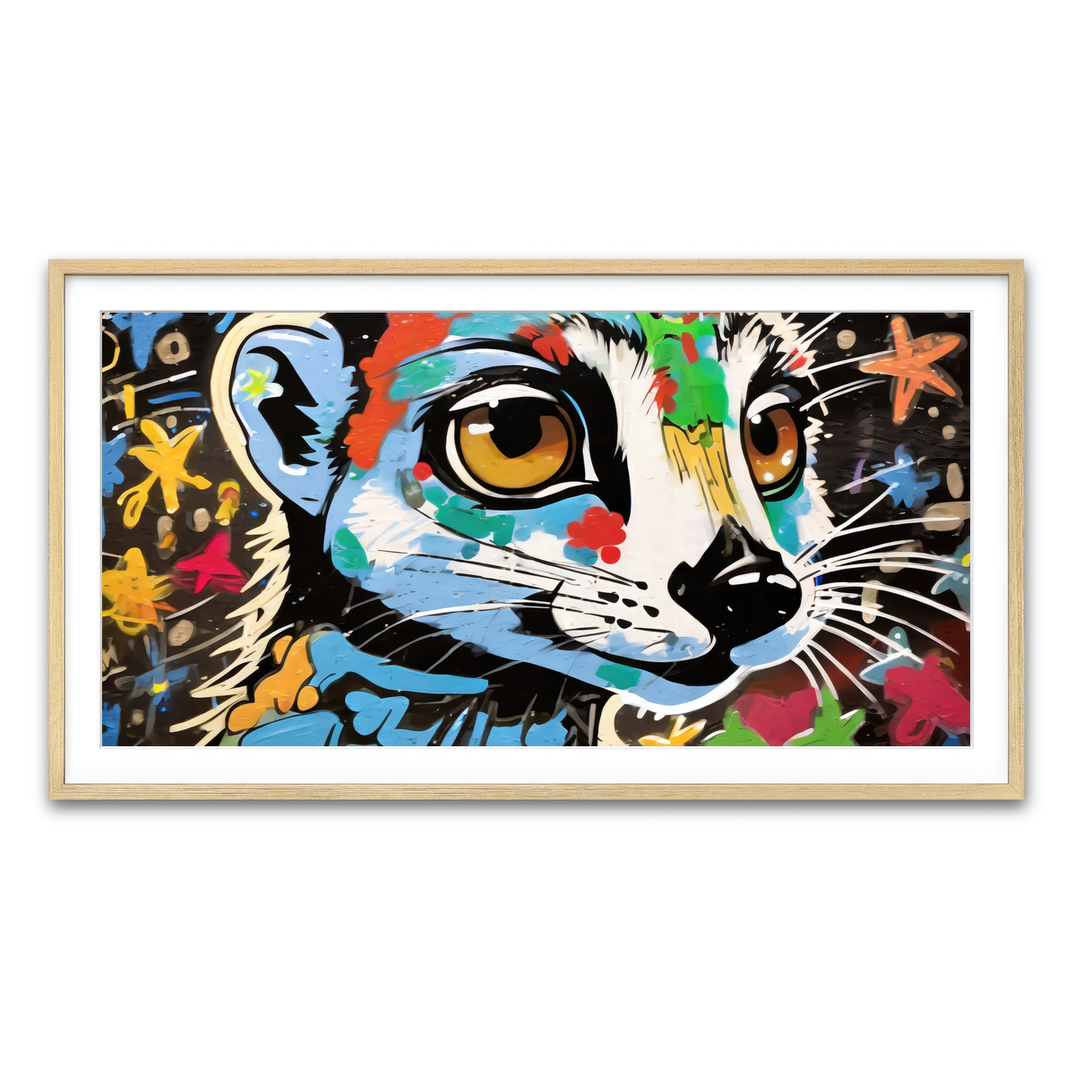 Framed Print 2x1 Natural