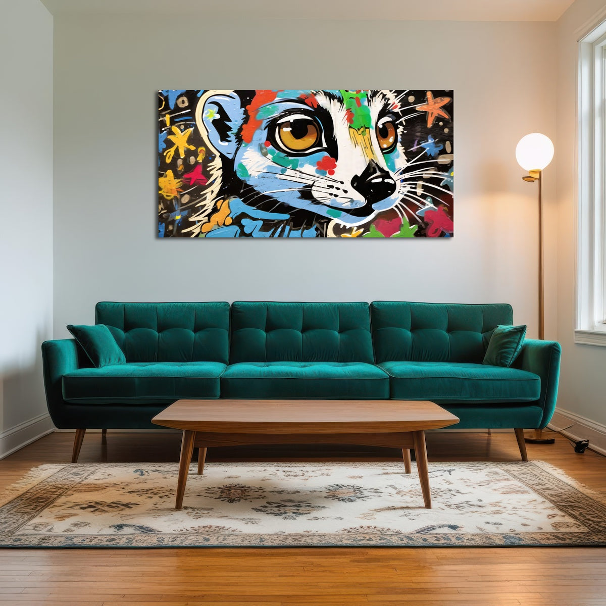 AUTO-MOCKUP ROOM | meerkat graffiti