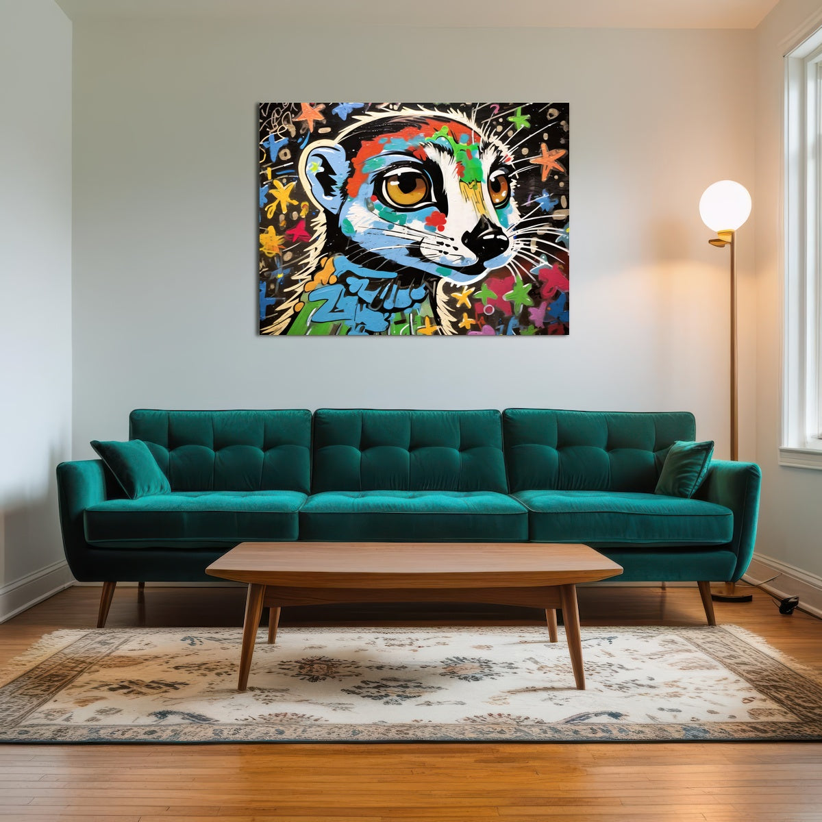 AUTO-MOCKUP ROOM | meerkat graffiti