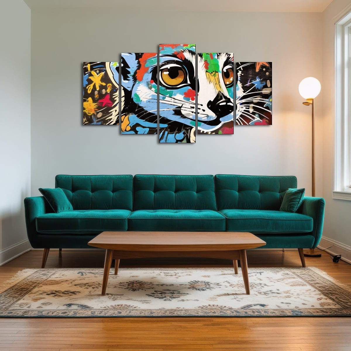 AUTO-MOCKUP ROOM | meerkat graffiti