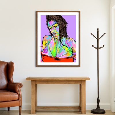 AUTO-MOCKUP ROOM | Mia Khalifa Wall Art
