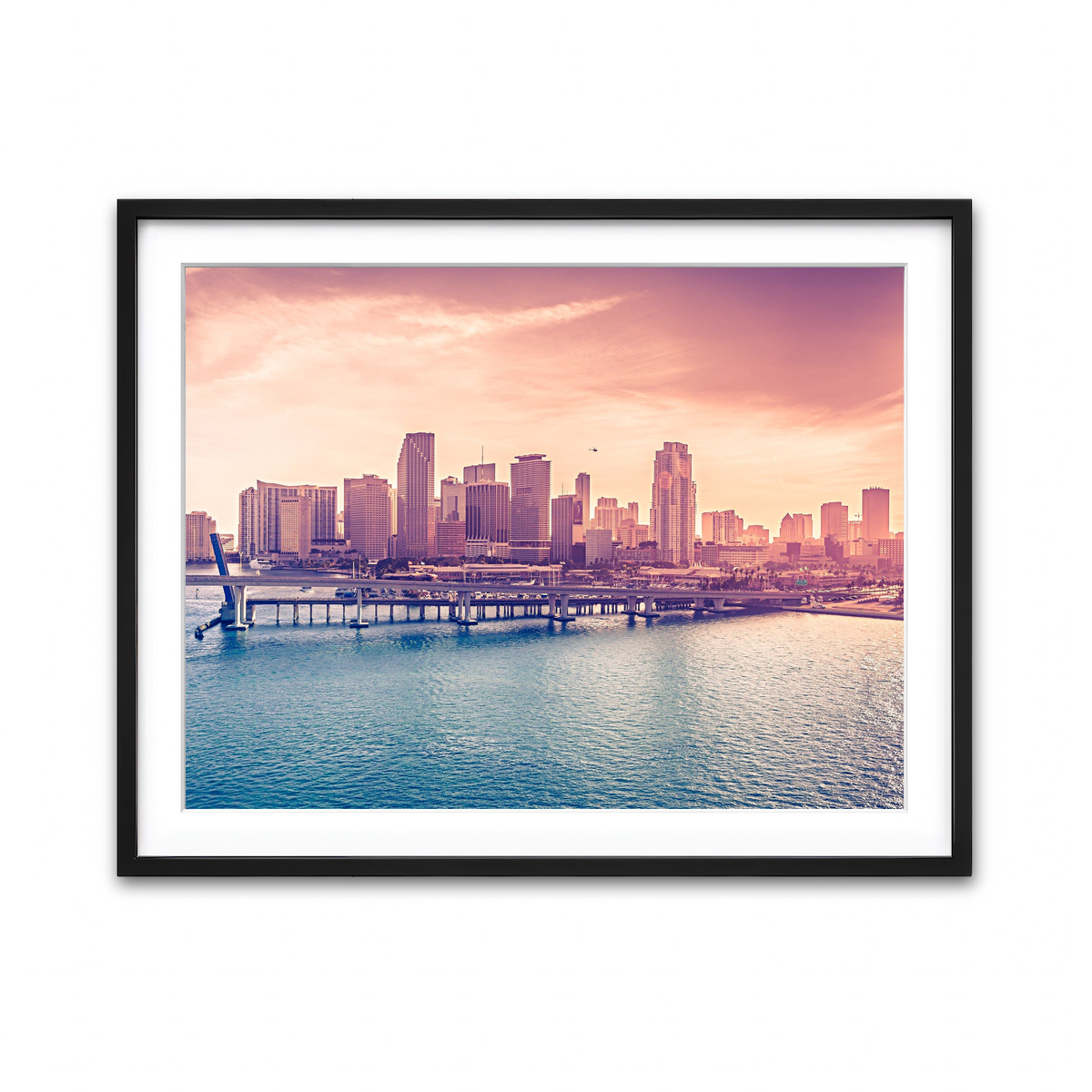Framed Print 4x3 Black