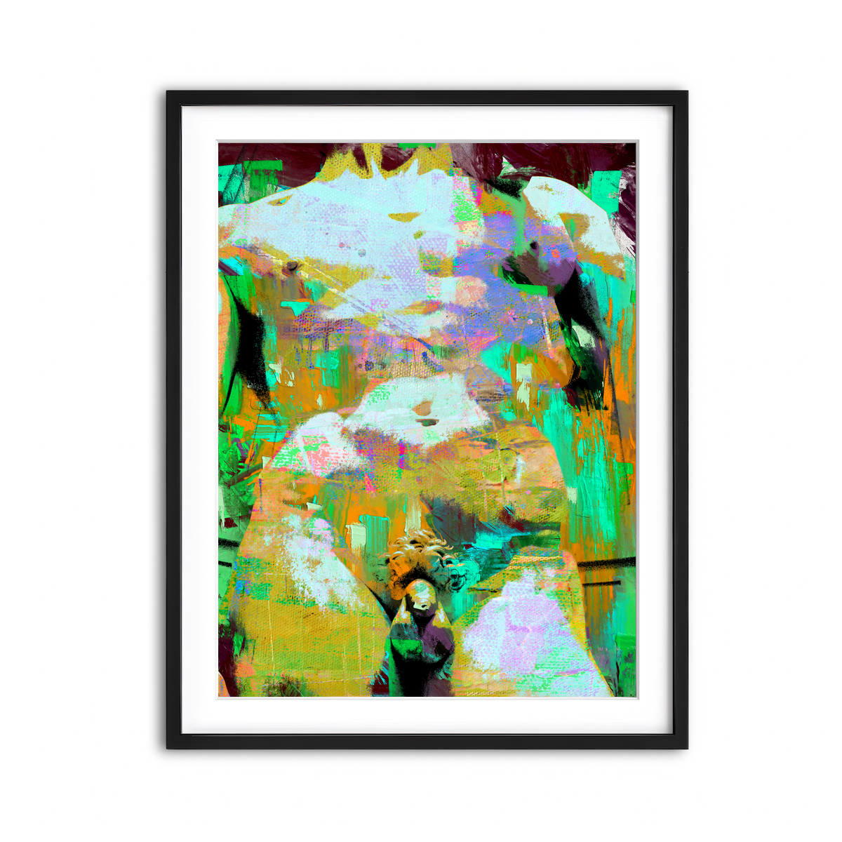 Framed Print 3x4 Black