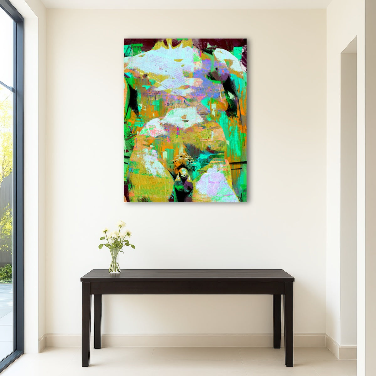 AUTO-MOCKUP ROOM | michelangelo david torso