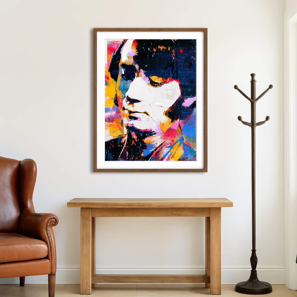 AUTO-MOCKUP ROOM | Mike Nesmith Wall Art