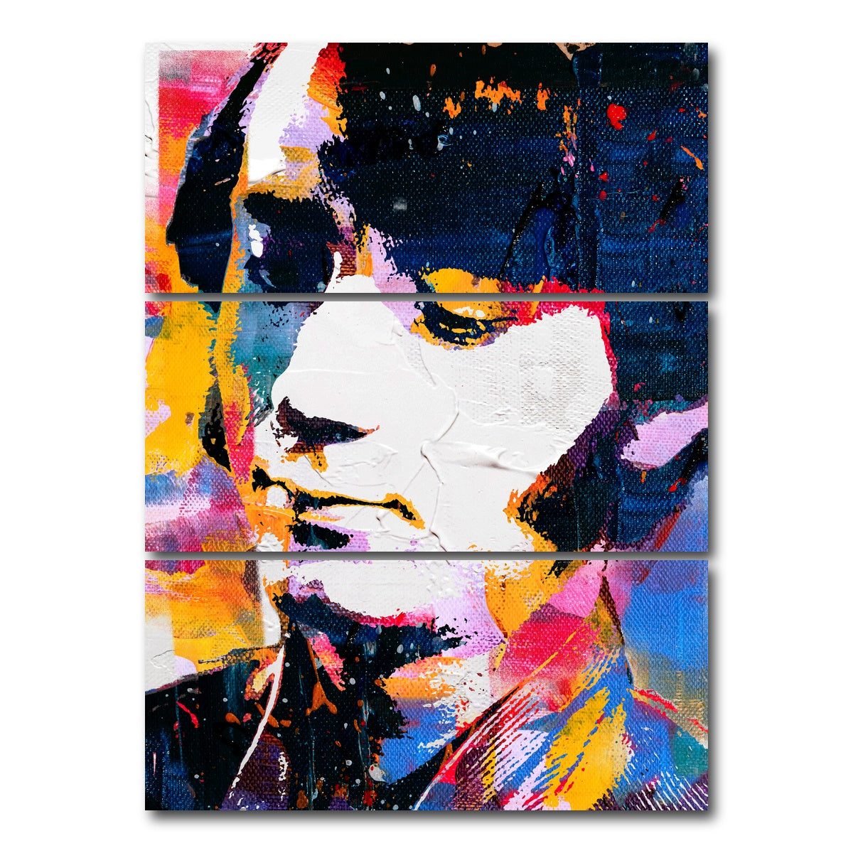 AUTO-MOCKUP WHITE | mike nesmith | 3 Piece | Gallery Wrap Canvas | group=8x18_stacked