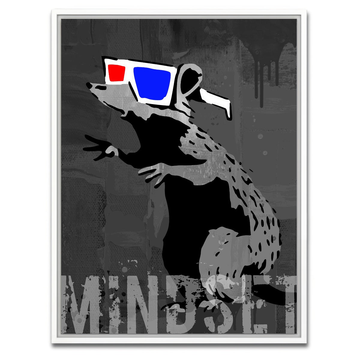 AUTO-MOCKUP WHITE | mindset | 1 Piece | White Framed Canvas | group=3x4