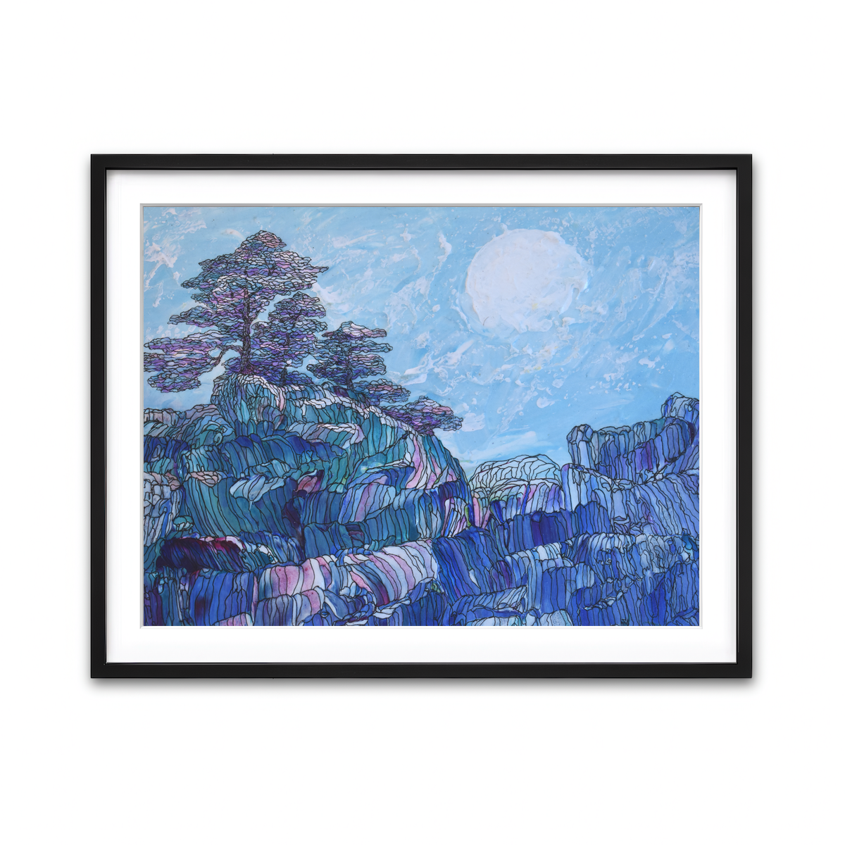 Framed Print 4x3 Black