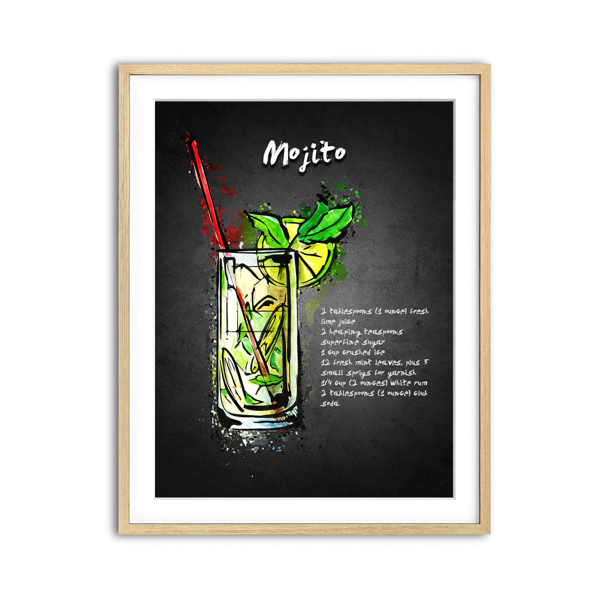 Framed Print 3x4 Natural