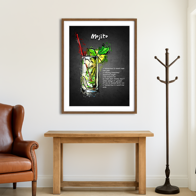 AUTO-MOCKUP ROOM | Mojito Wall Art