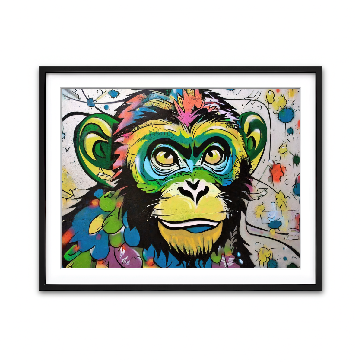 Framed Print 4x3 Black