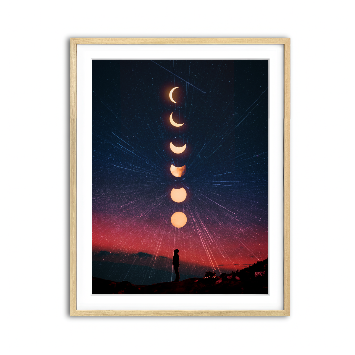 Framed Print 3x4 Natural
