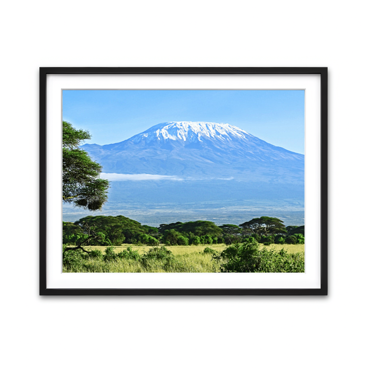 Framed Print 4x3 Black