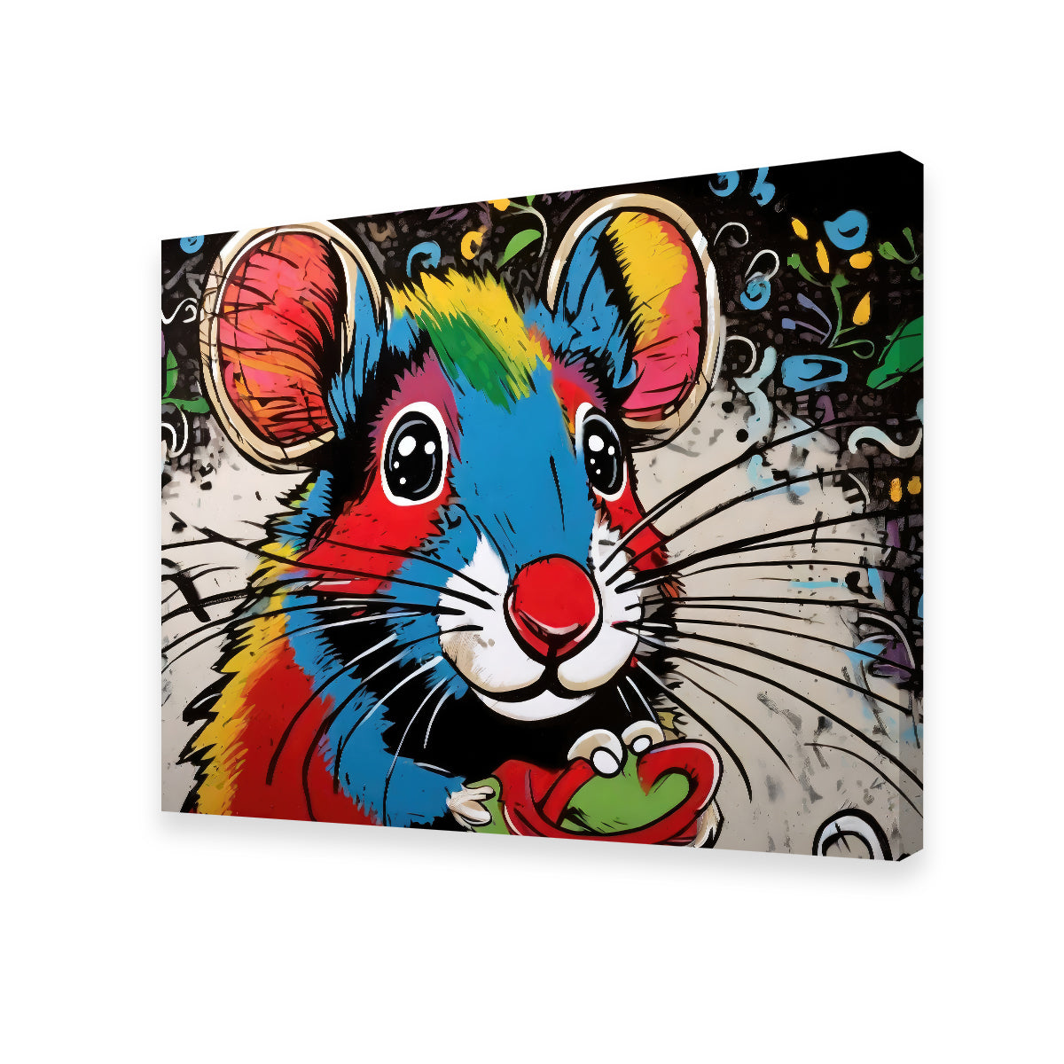 Mouse Graffiti Wall Art