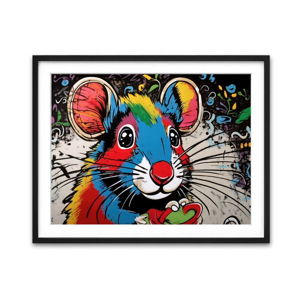 Framed Print 4x3 Black