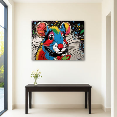 AUTO-MOCKUP ROOM | mouse graffiti