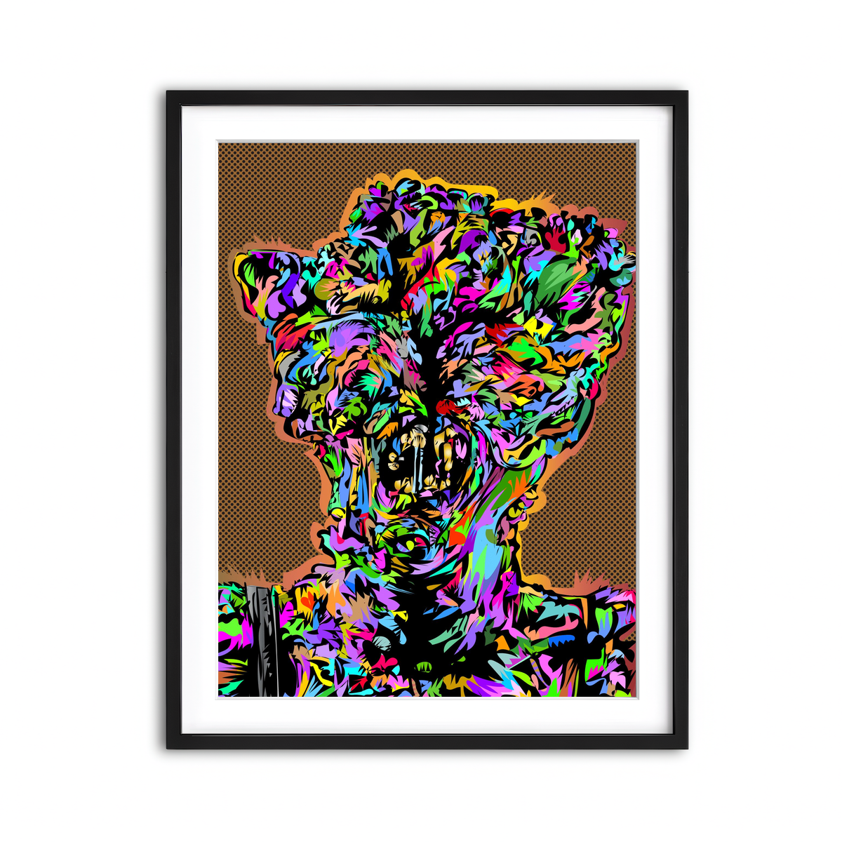 Framed Print 3x4 Black