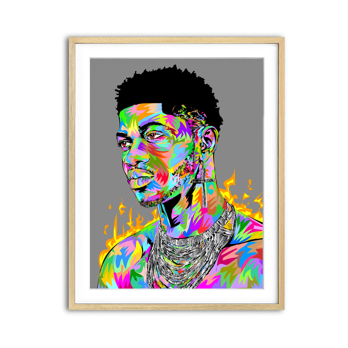 Framed Print 3x4 Natural