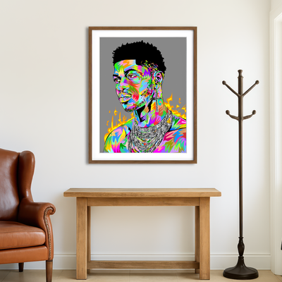 AUTO-MOCKUP ROOM | Nas X Wall Art