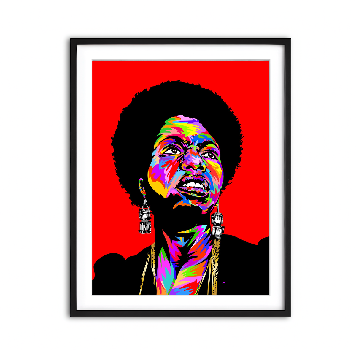 Framed Print 3x4 Black