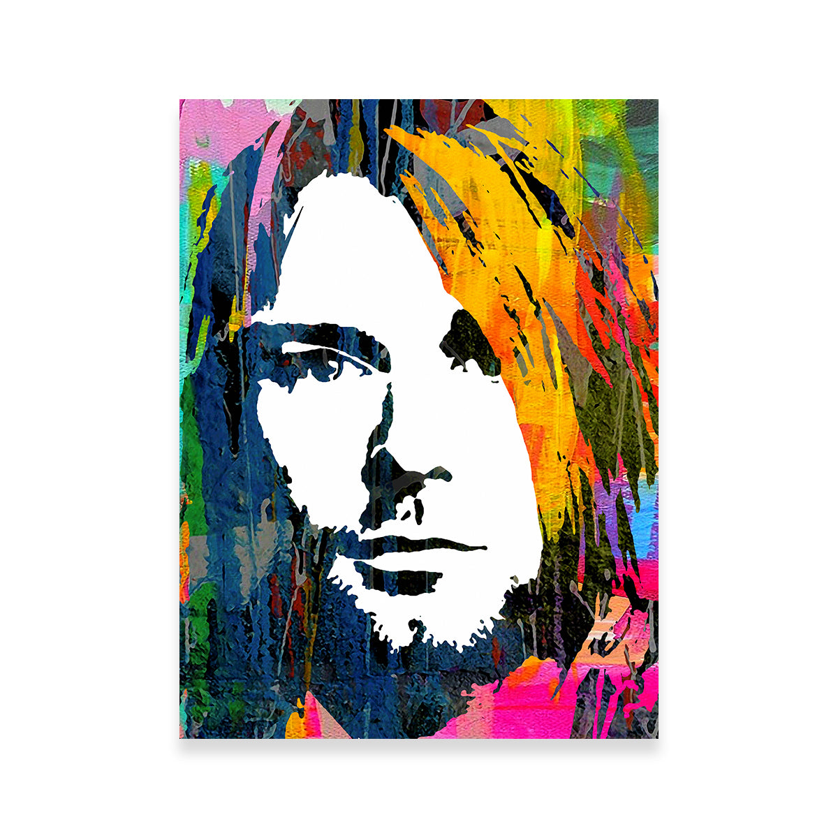 Nirvana Cobain Wall Art