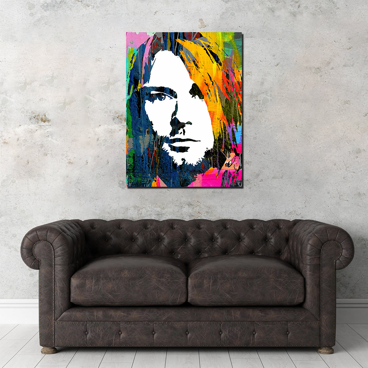 Nirvana Cobain Wall Art
