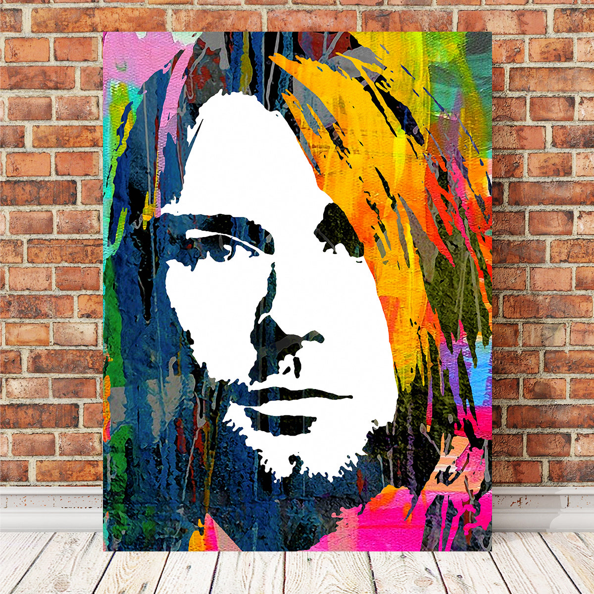 Nirvana Cobain Wall Art