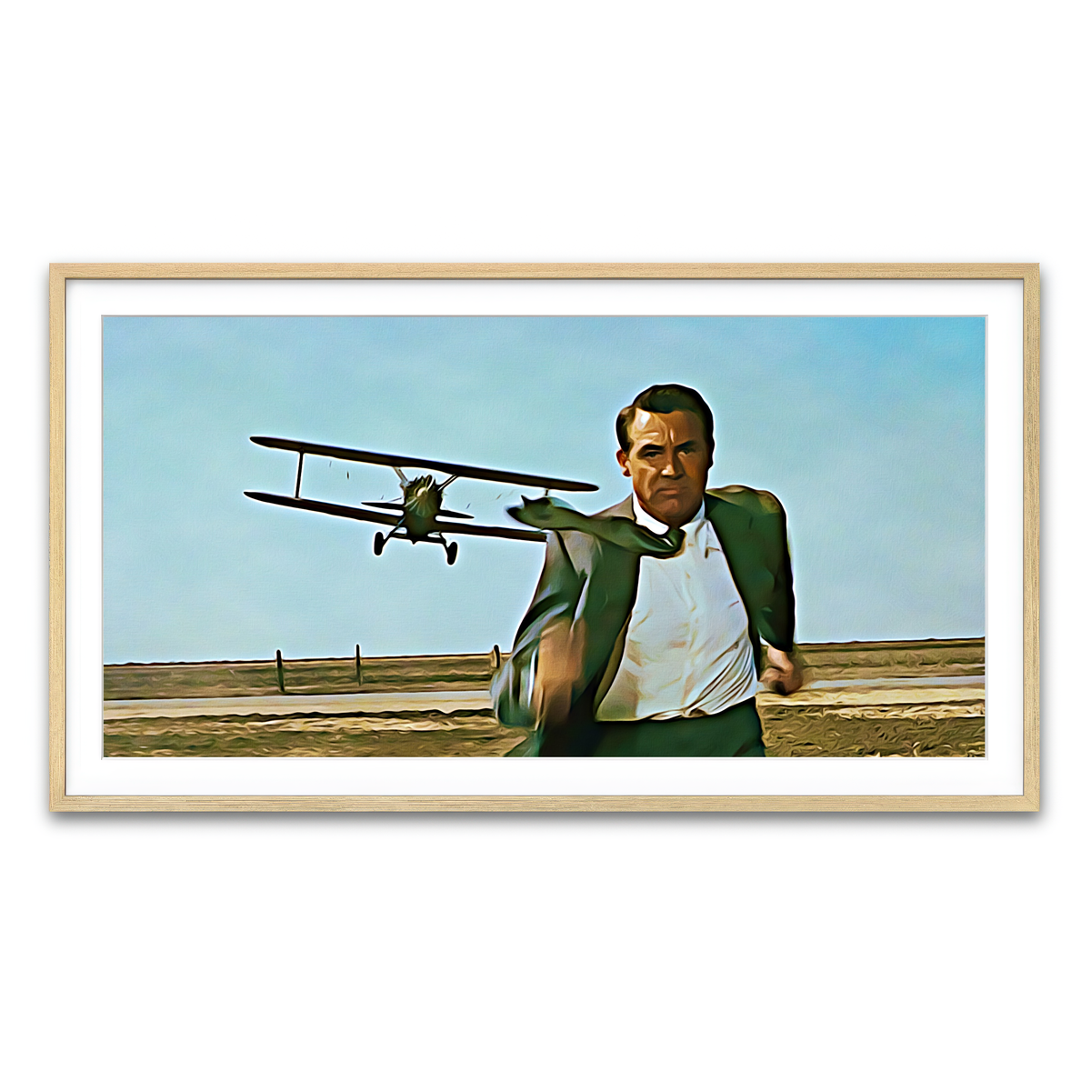 Framed Print 2x1 Natural