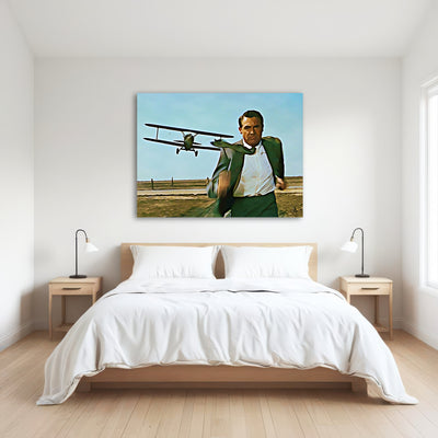 AUTO-MOCKUP ROOM | north by northwest wall art