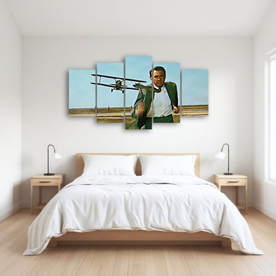 AUTO-MOCKUP ROOM | north by northwest wall art