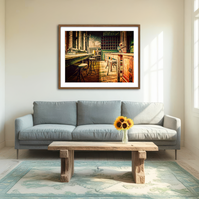 AUTO-MOCKUP ROOM | Olde Workshop Wall Art