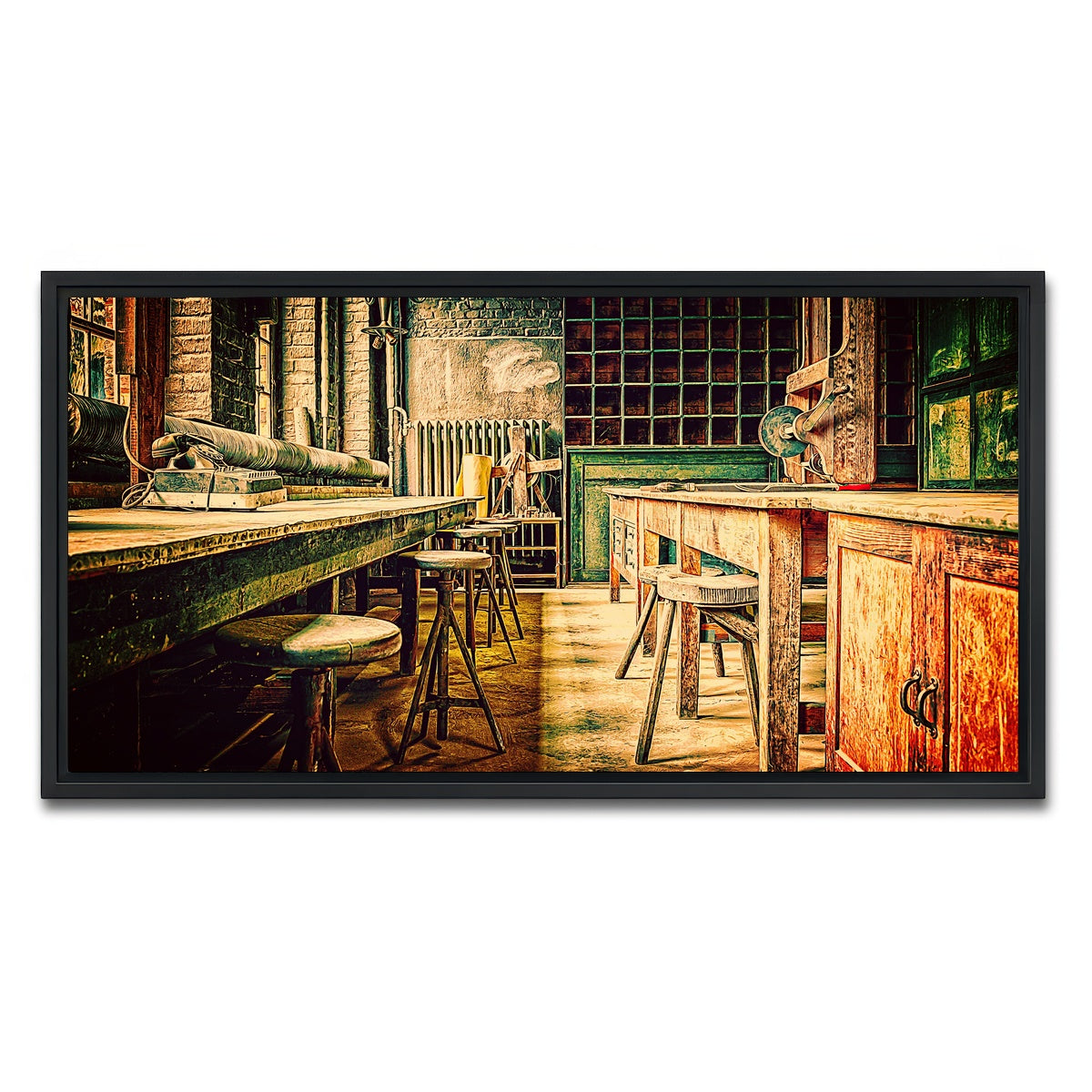 AUTO-MOCKUP WHITE | olde workshop | 1 Piece | Black Framed Canvas | group=2x1