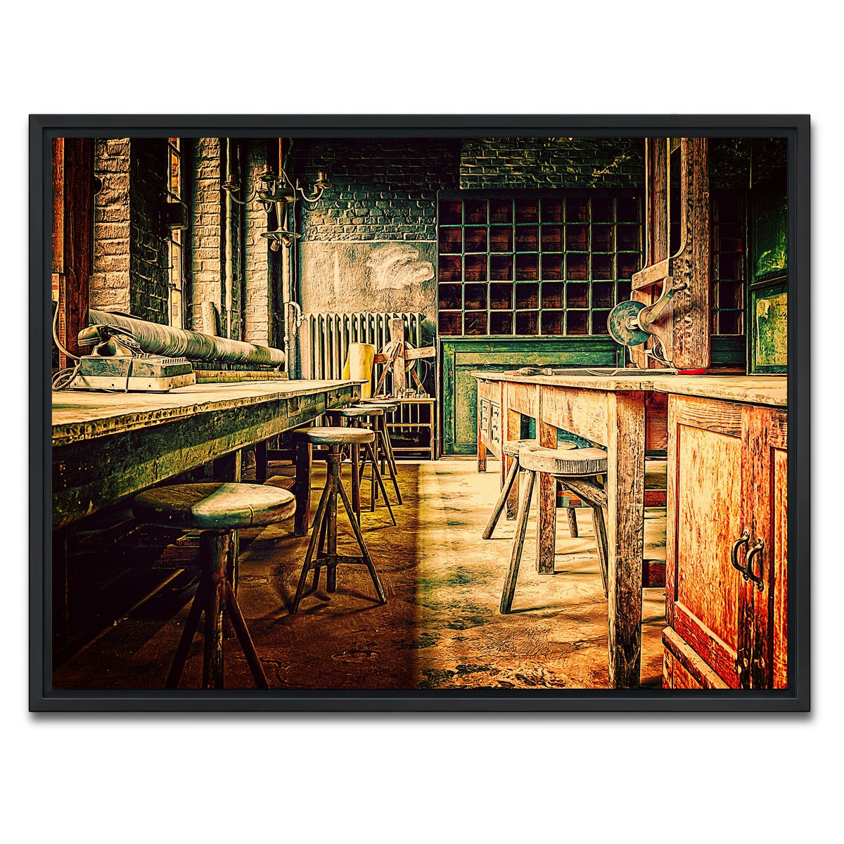 AUTO-MOCKUP WHITE | olde workshop | 1 Piece | Black Framed Canvas | group=4x3