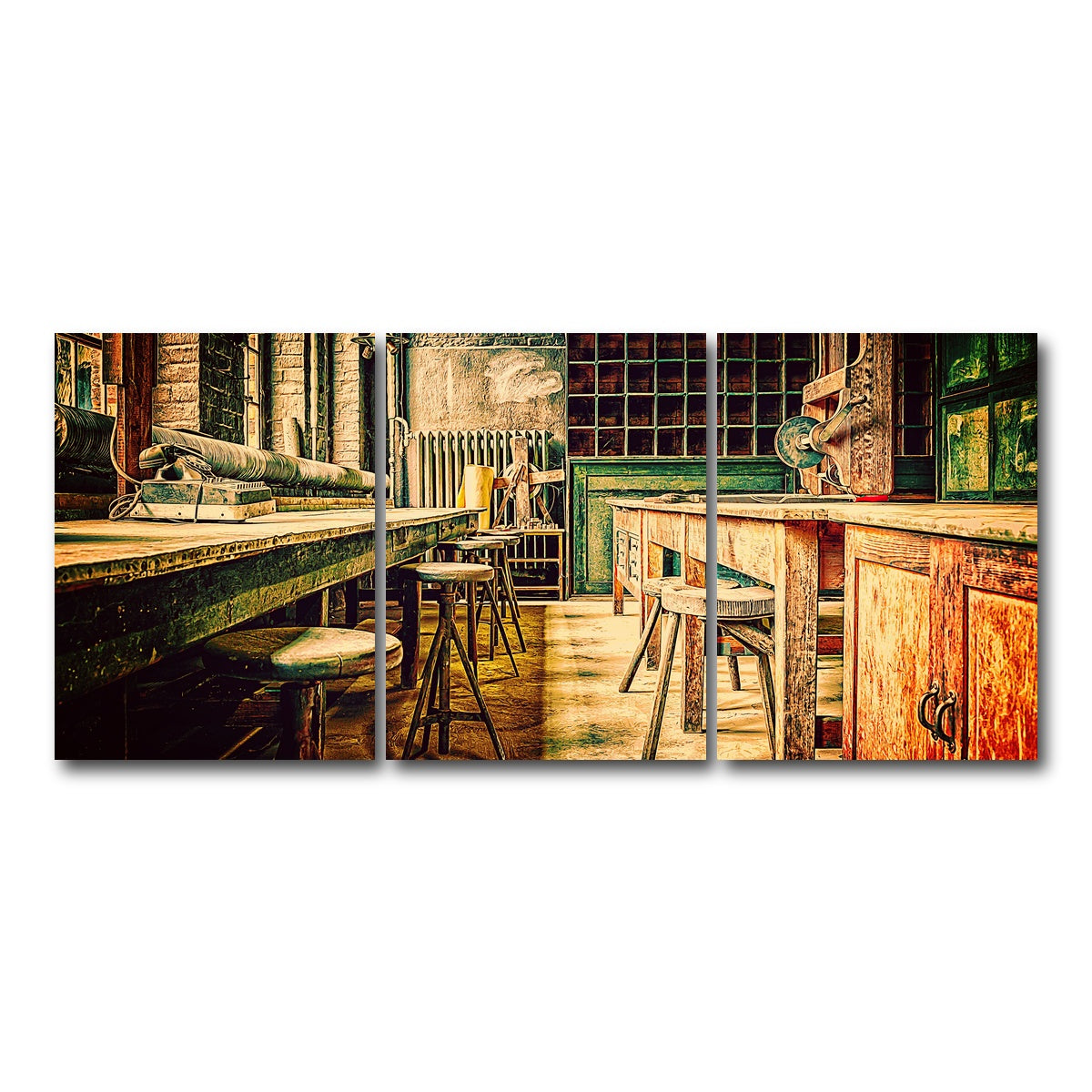 AUTO-MOCKUP WHITE | olde workshop | 3 Piece | Gallery Wrap Canvas | group=18x24