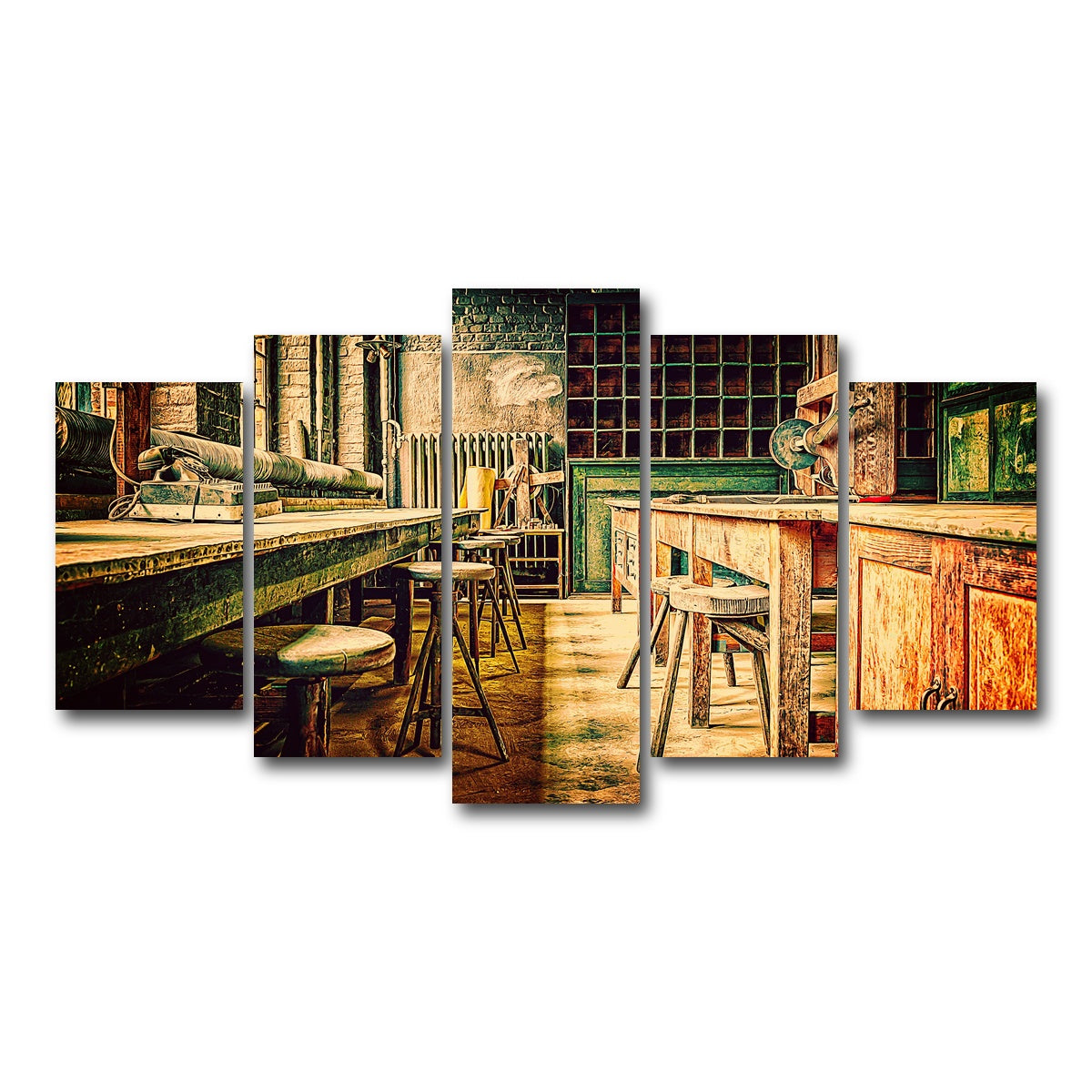 AUTO-MOCKUP WHITE | olde workshop | 5 Piece | Gallery Wrap Canvas | group=5_normal