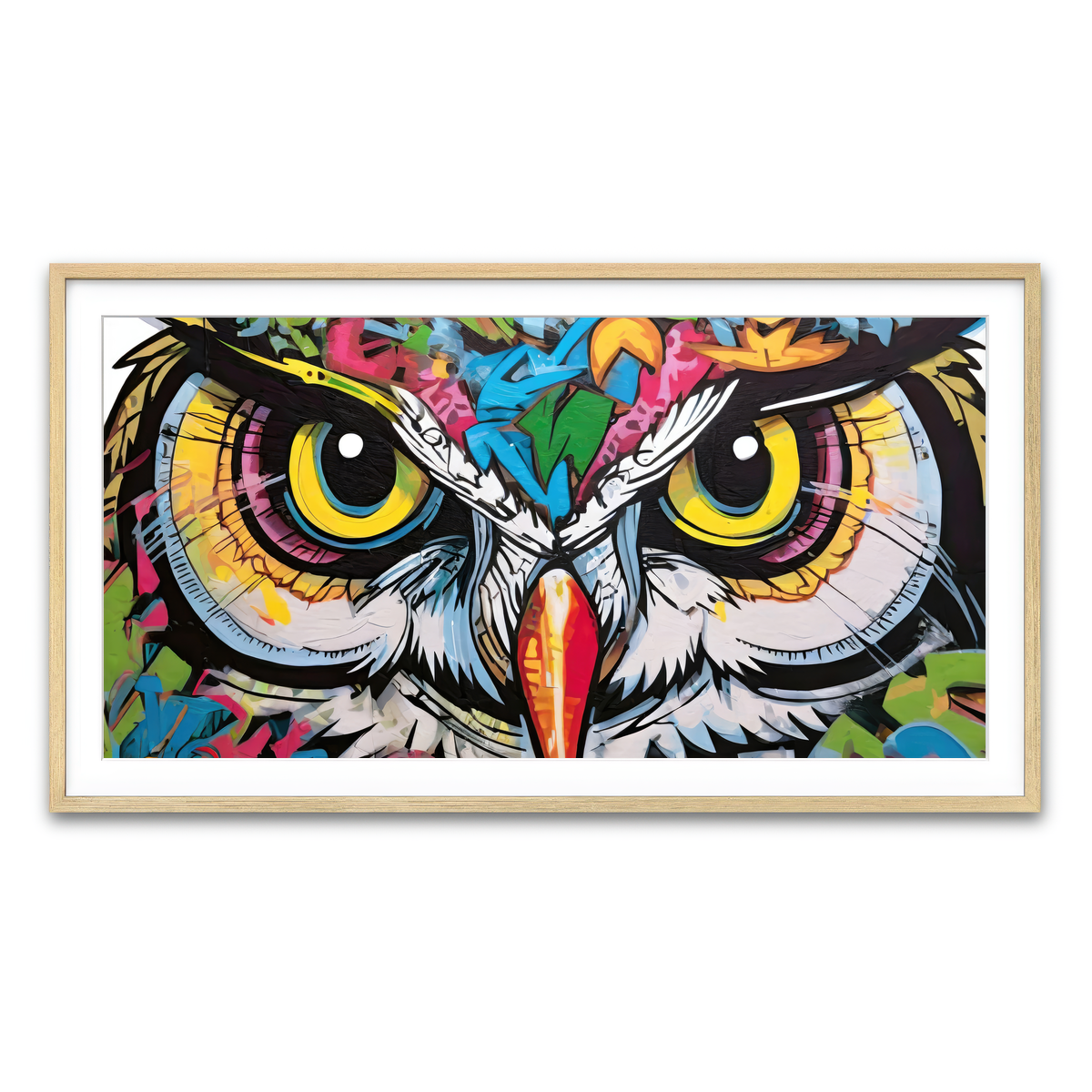 Framed Print 2x1 Natural