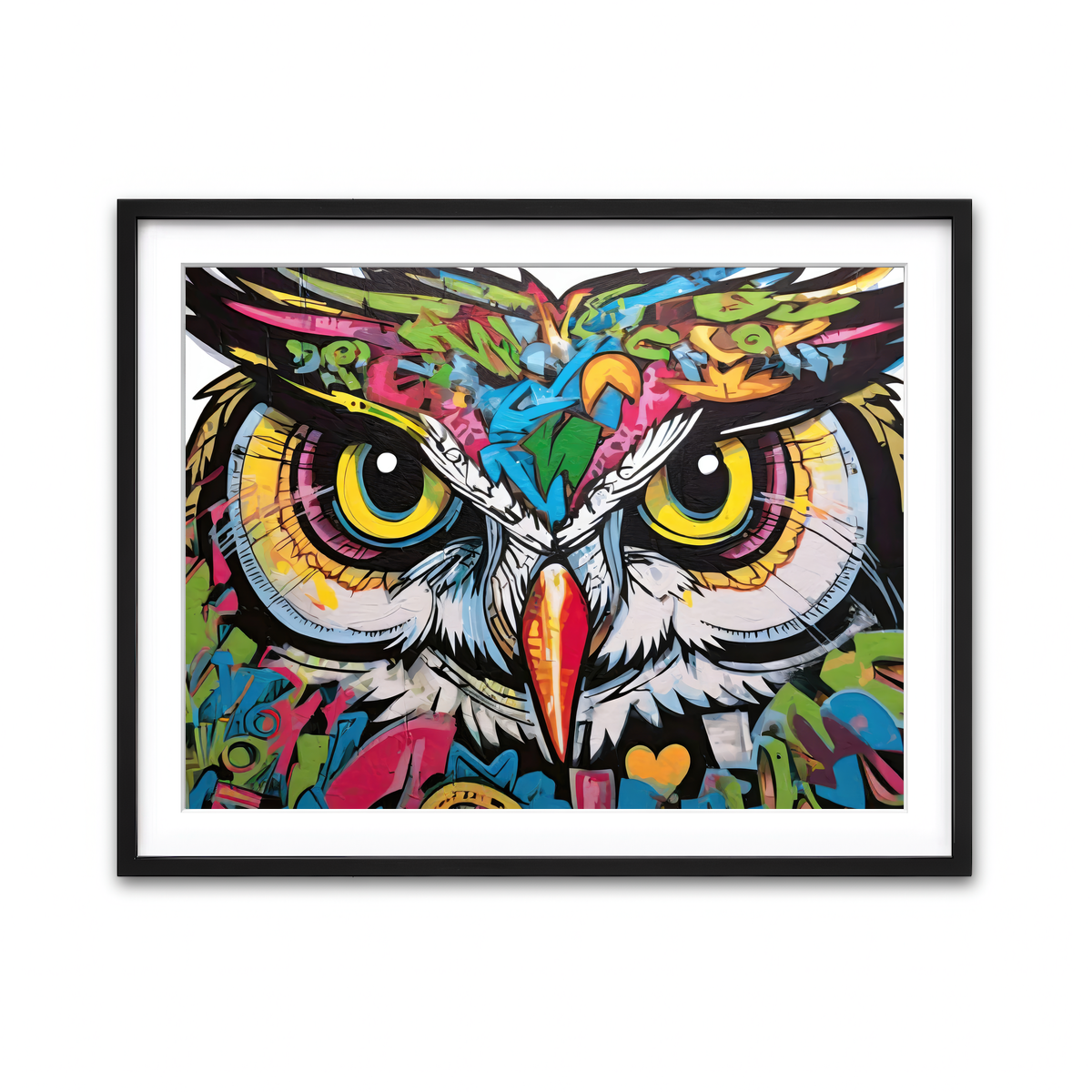 Framed Print 4x3 Black