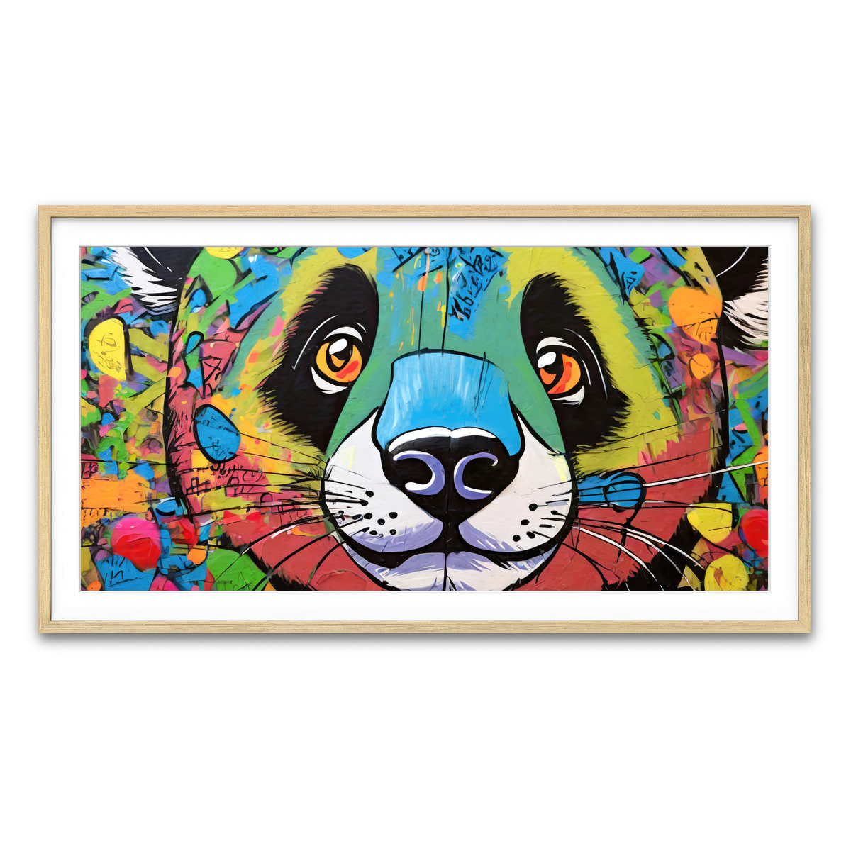 Framed Print 2x1 Natural