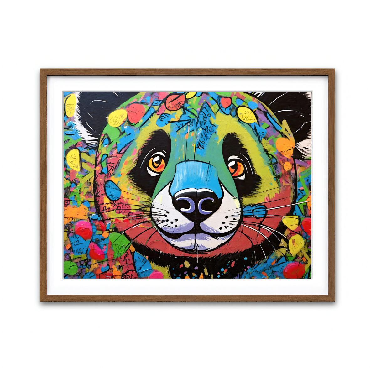 Framed Print 4x3 Walnut