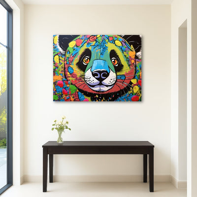 AUTO-MOCKUP ROOM | panda graffiti