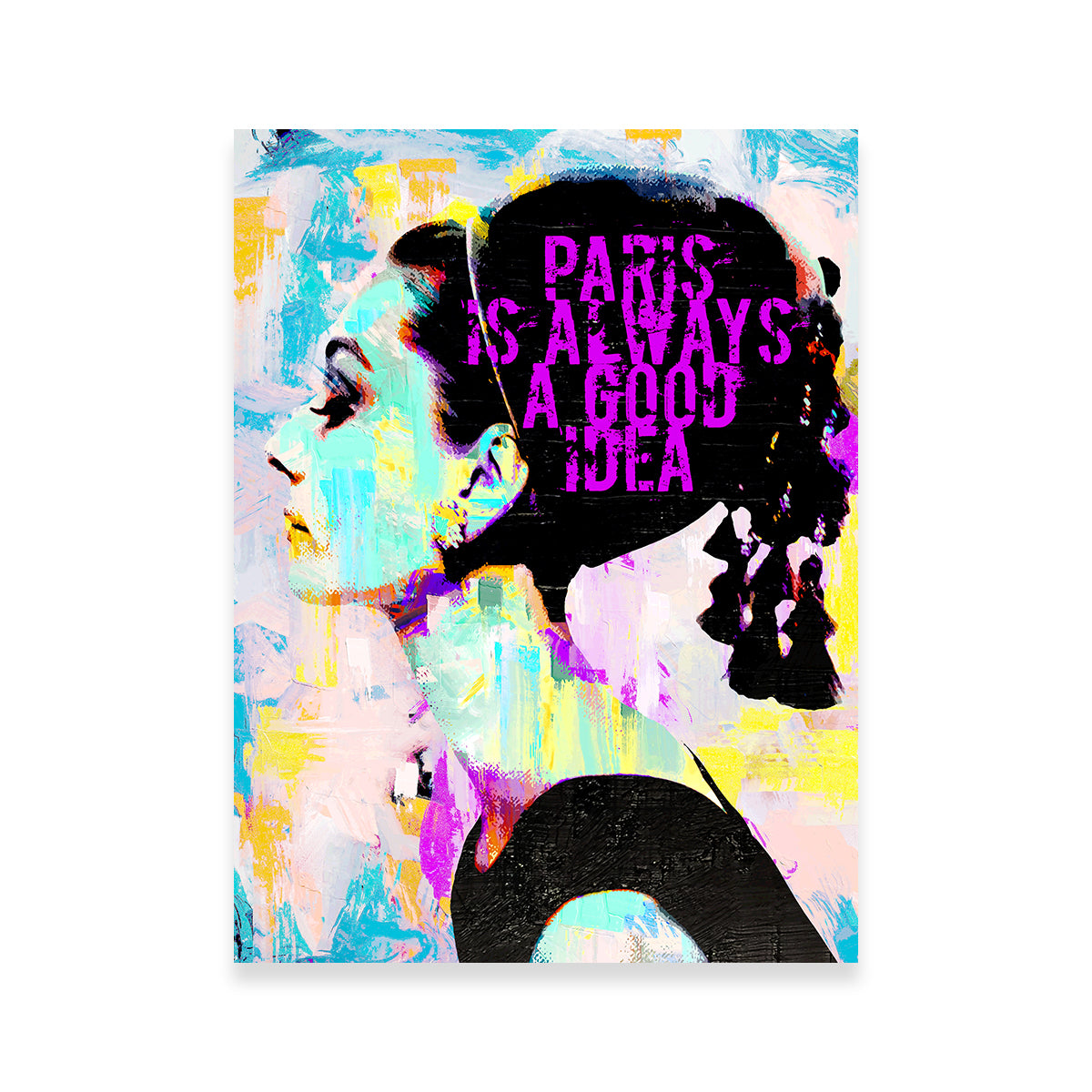 Paris is Good Wall Art