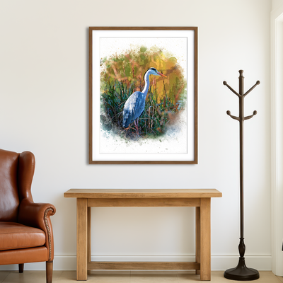 AUTO-MOCKUP ROOM | Patiently Waiting Wall Art