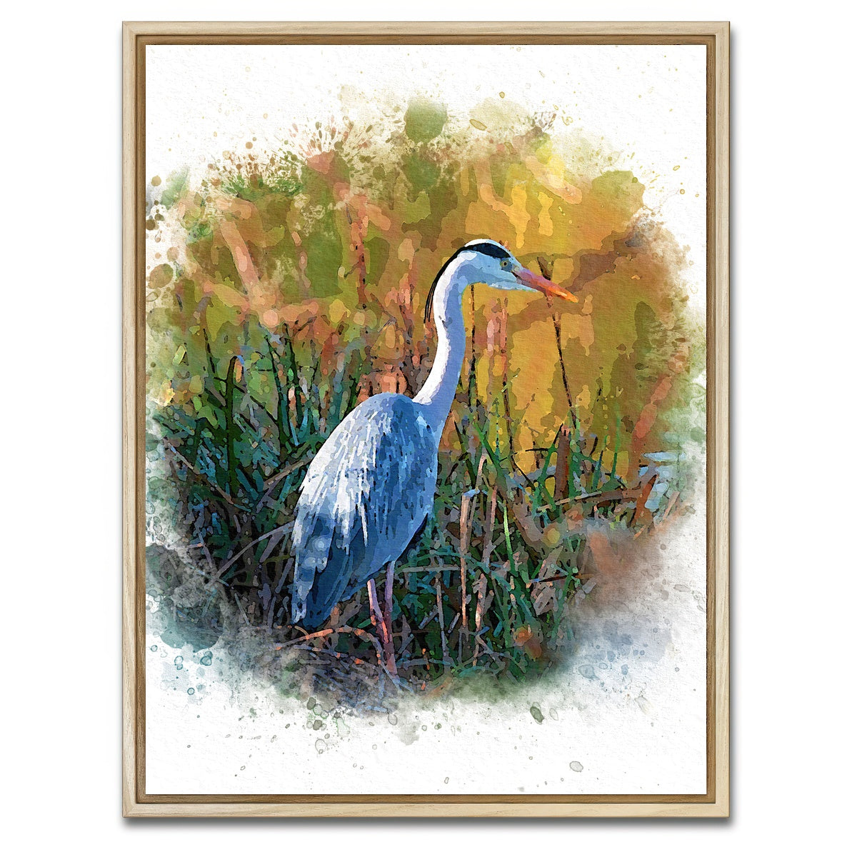 AUTO-MOCKUP WHITE | patiently waiting | 1 Piece | Natural Framed Canvas | group=3x4