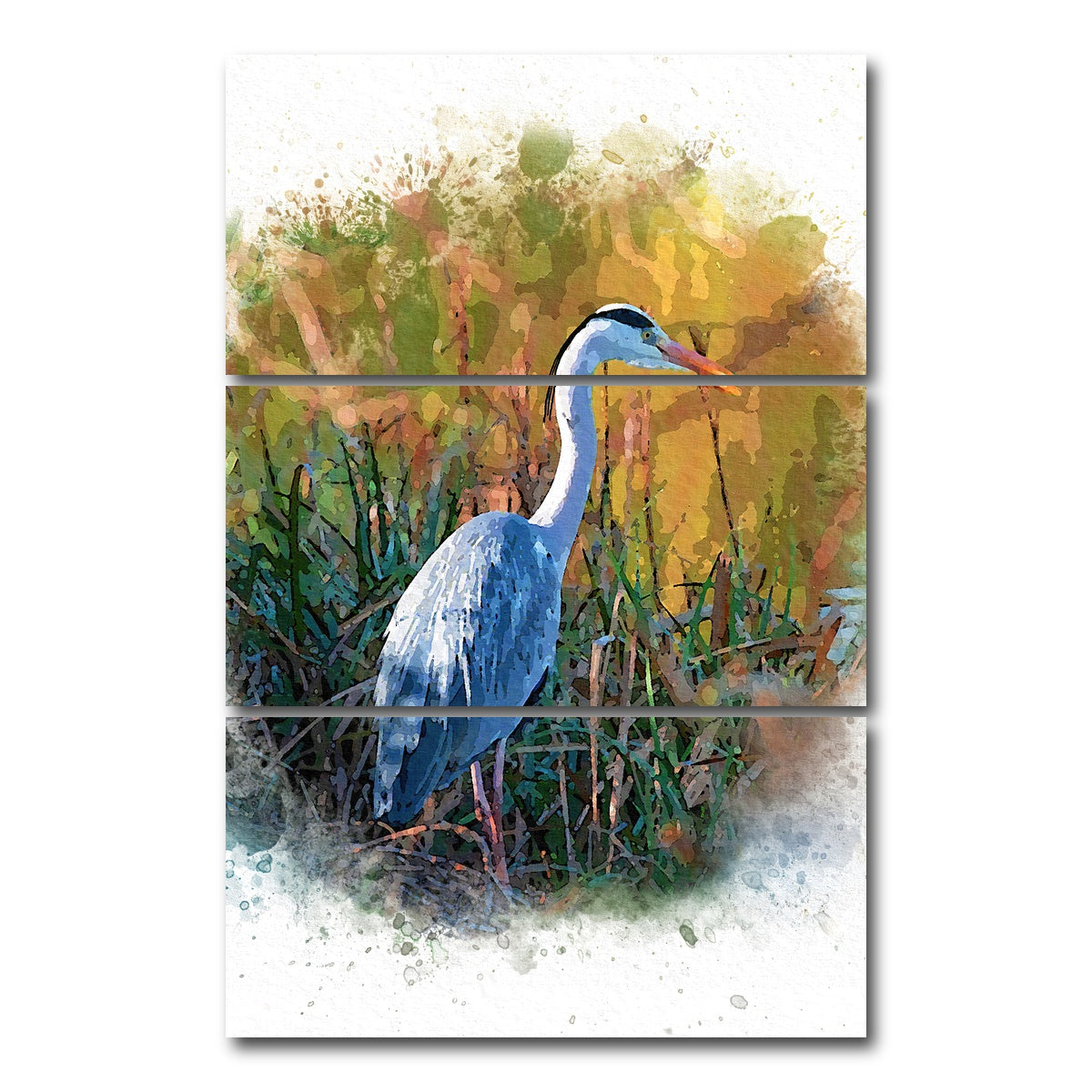 AUTO-MOCKUP WHITE | patiently waiting | 3 Piece | Gallery Wrap Canvas | group=12x24_stacked