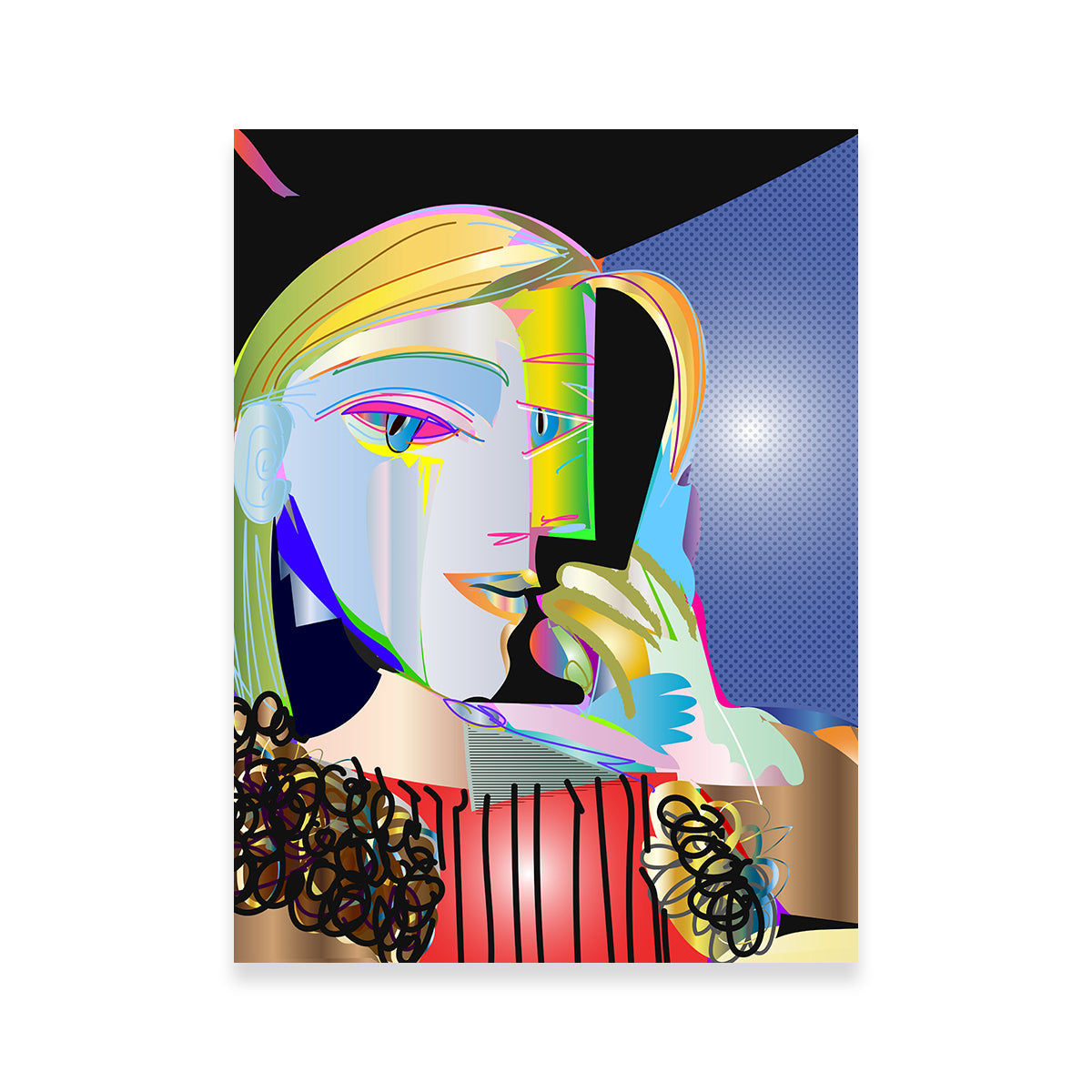 Picasso Femme Wall Art