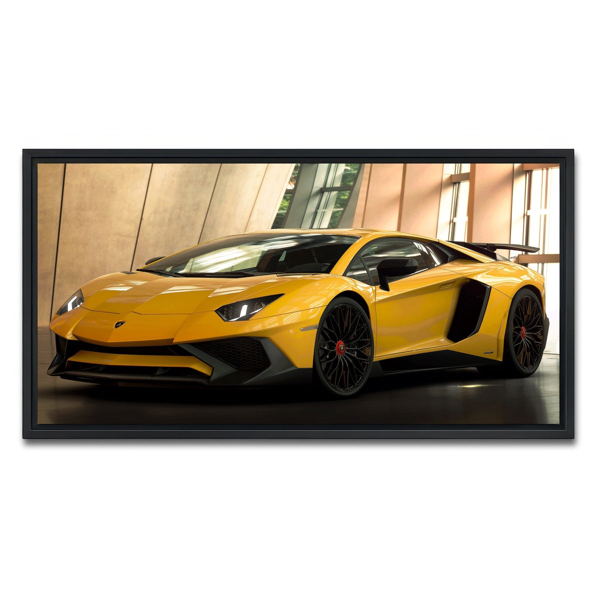 AUTO-MOCKUP WHITE | pikachu-sv | 1 Piece | Black Framed Canvas | group=2x1