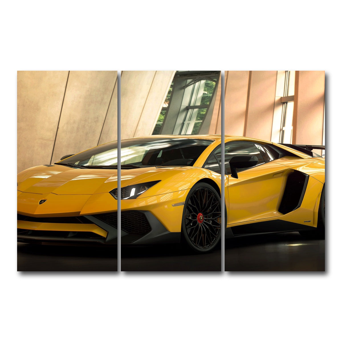 AUTO-MOCKUP WHITE | pikachu-sv | 3 Piece | Gallery Wrap Canvas | group=12x24