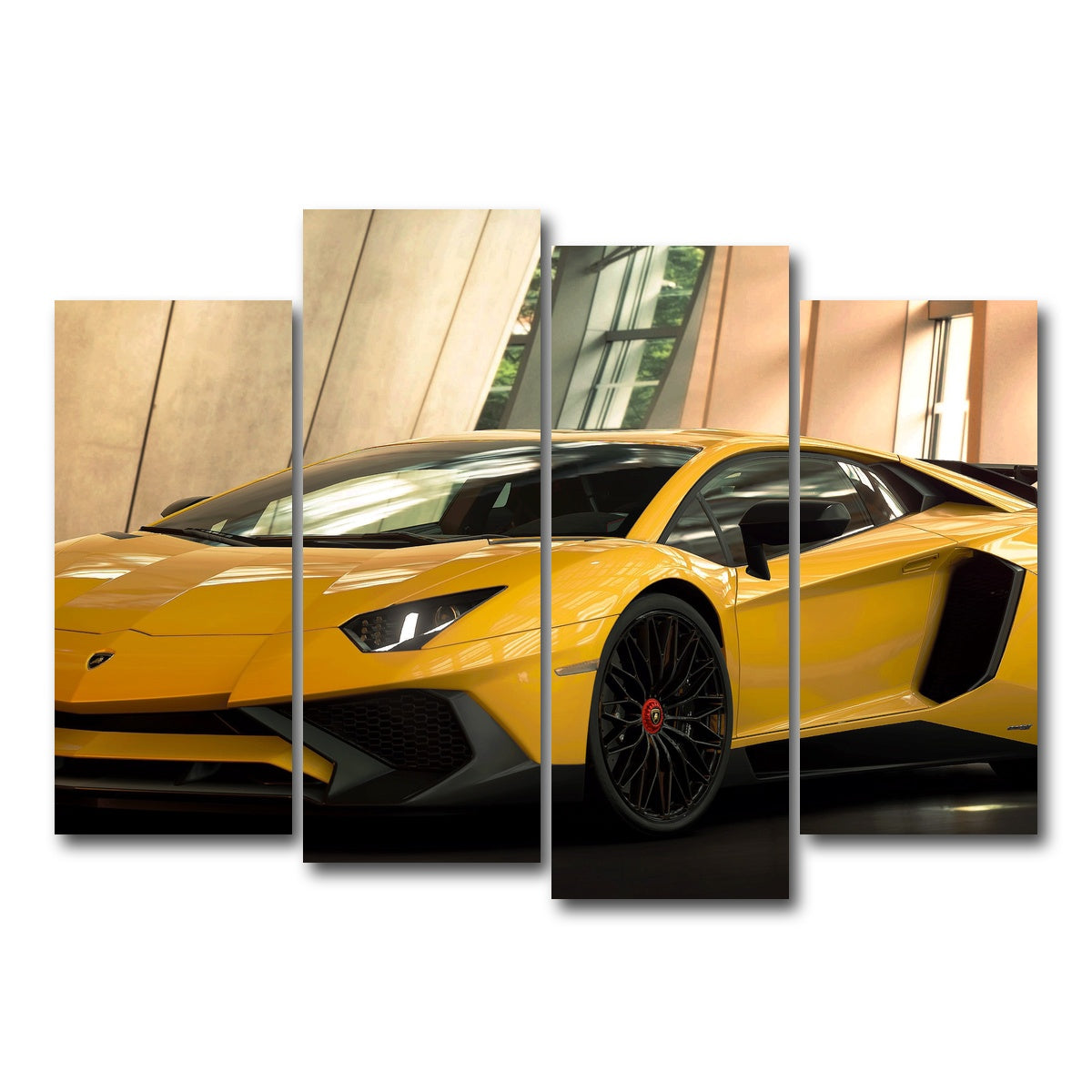 AUTO-MOCKUP WHITE | pikachu-sv | 4 Piece | Gallery Wrap Canvas | group=4_normal