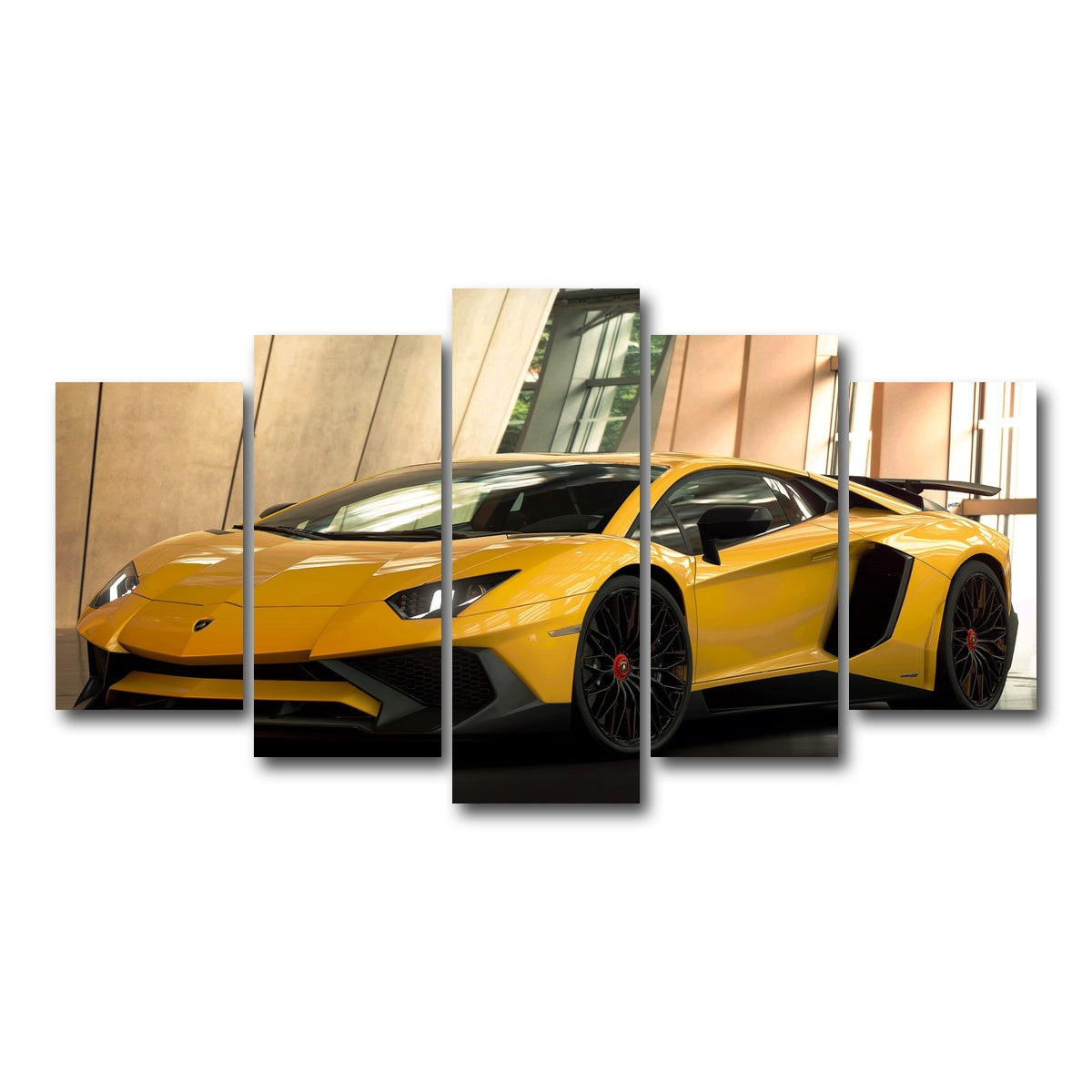 AUTO-MOCKUP WHITE | pikachu-sv | 5 Piece | Gallery Wrap Canvas | group=5_normal