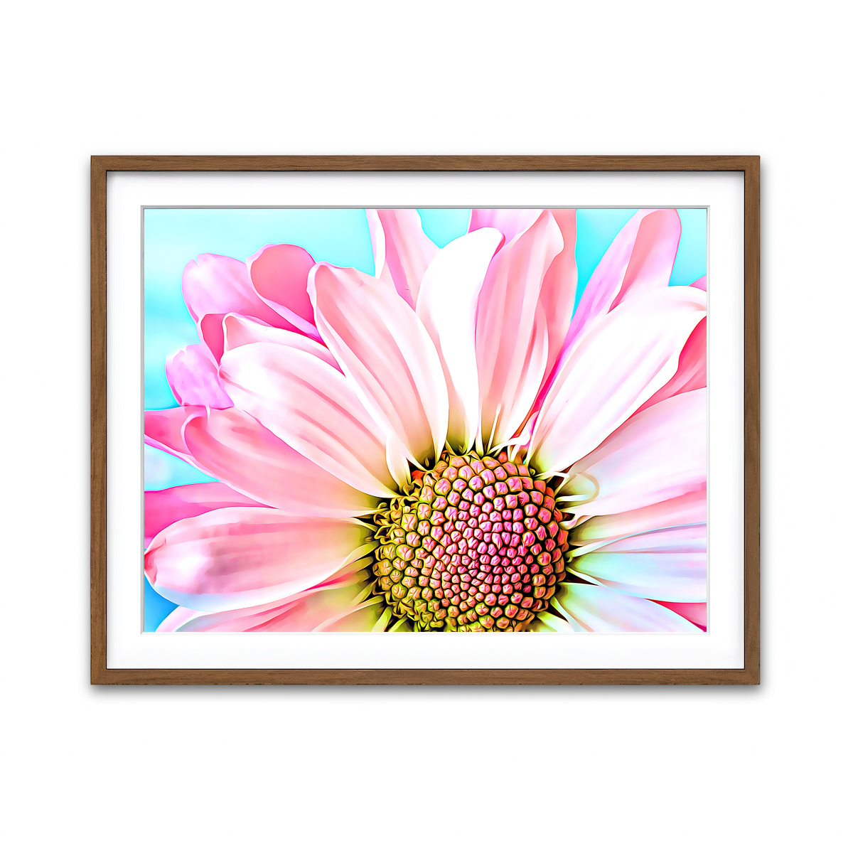 Framed Print 4x3 Walnut